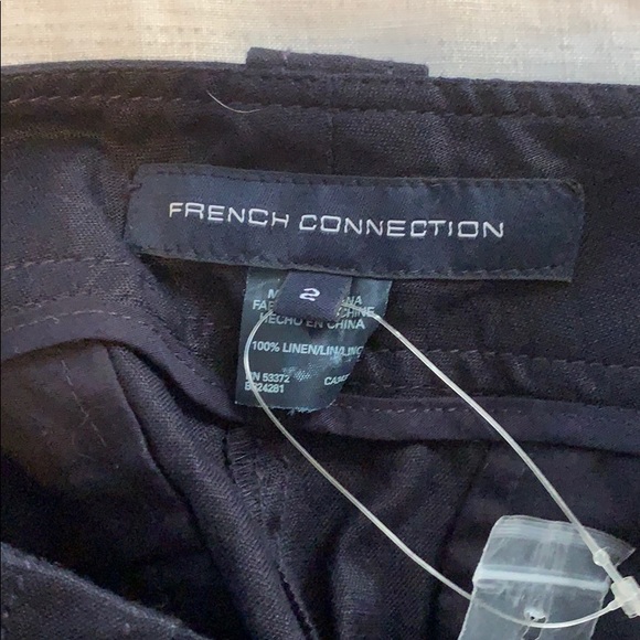 NWOT French Connection Hattie Linen Pants - Picture 7 of 11